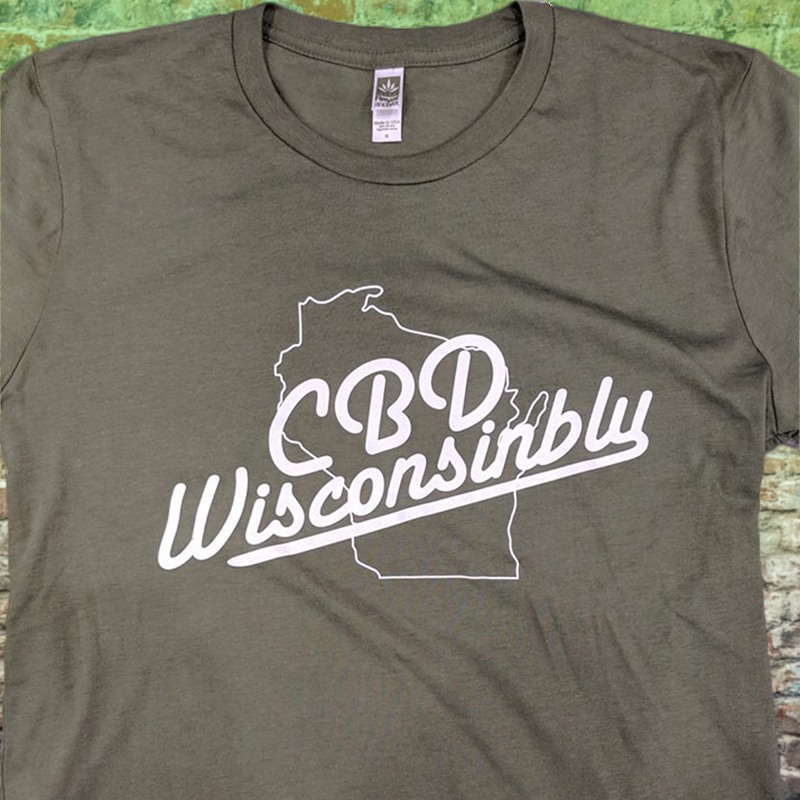 CannaBizDepot-CBD Wisconsinbly-T-Shirt